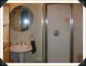 Private washroom.