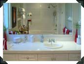 Private washroom.