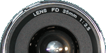 Camera lens.